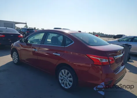 2016 Nissan Sentra Sv from USA, damaged, VIN 3N1AB7AP4GL674705